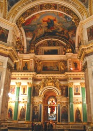 Interior de la Catedral de San Isaac