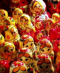 Muñecas típicas rusas "Matrioshka"